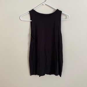 Classic black tank top